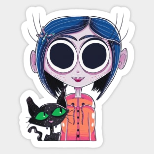 Coraline Sticker